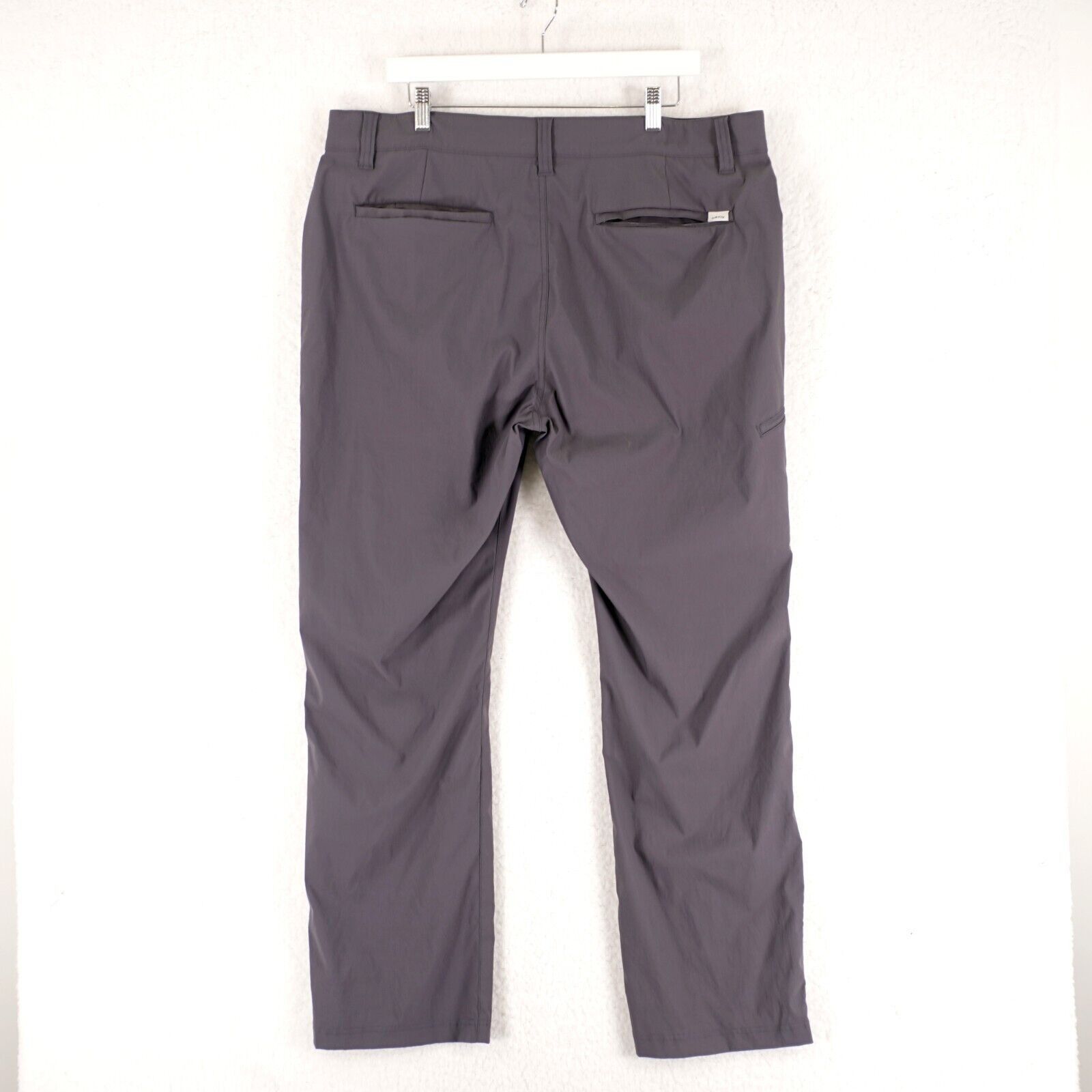 Orvis Orvis Gray Nylon Spandex Pants 39/30 Stretch Waist Water Rep Size US 39 - 6 Thumbnail