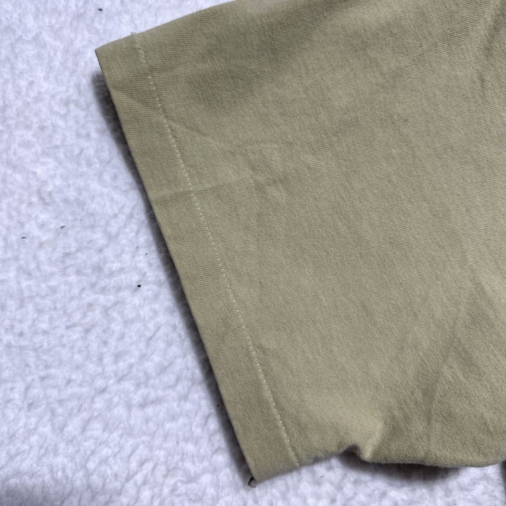 Vintage VINTAGE Stussy T-Shirt 2XL Men Beige Crew Neck Short Sleeve Graphic Print 90s Grunge USA World Tour 93-96 Rare Size US XXL / EU 58 / 5 - 2 Thumbnail