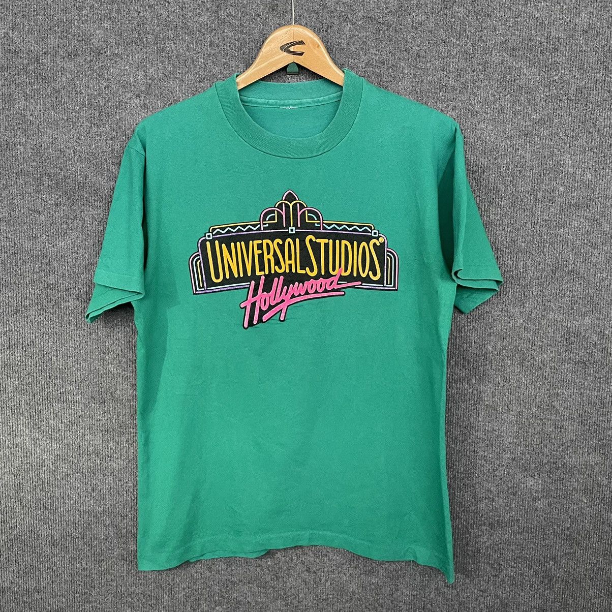 Universal Studios × Vintage Vintage 90s Universal Studios Hollywood Promo T Shirt Size US M / EU 48-50 / 2 - 1 Thumbnail