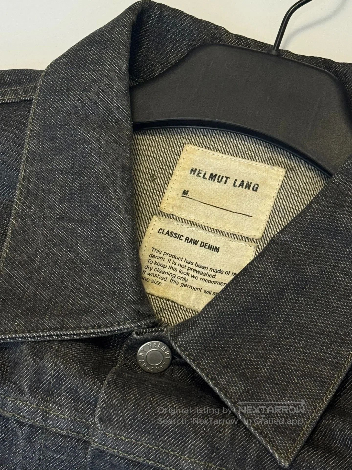 Helmut Lang Helmut Lang 2000 Single Pocket Denim Jacket. Size US L / EU 52-54 / 3 - 5 Thumbnail