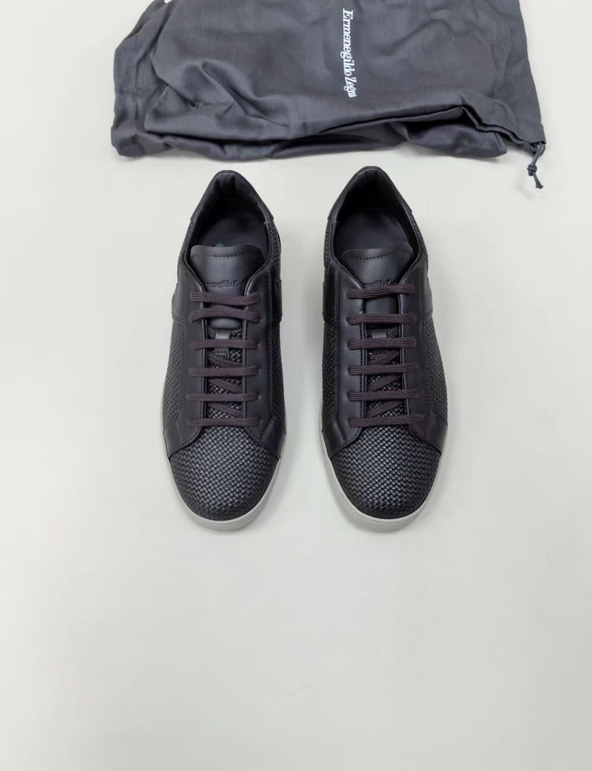 Ermenegildo Zegna Ermenegildo Zegna Mainline Woven Casual Shoes J30 Size US 6.5 / EU 39-40 - 1 Thumbnail