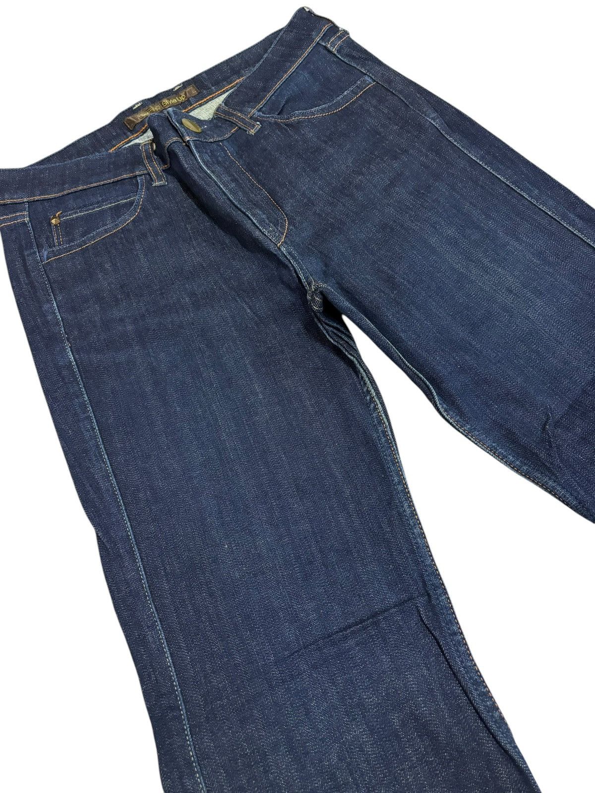 Undercover × Uniqlo Vintage Kaihara Uniqlo Flared Indigo Washed Jeans Size US 30 / EU 46 - 3 Thumbnail