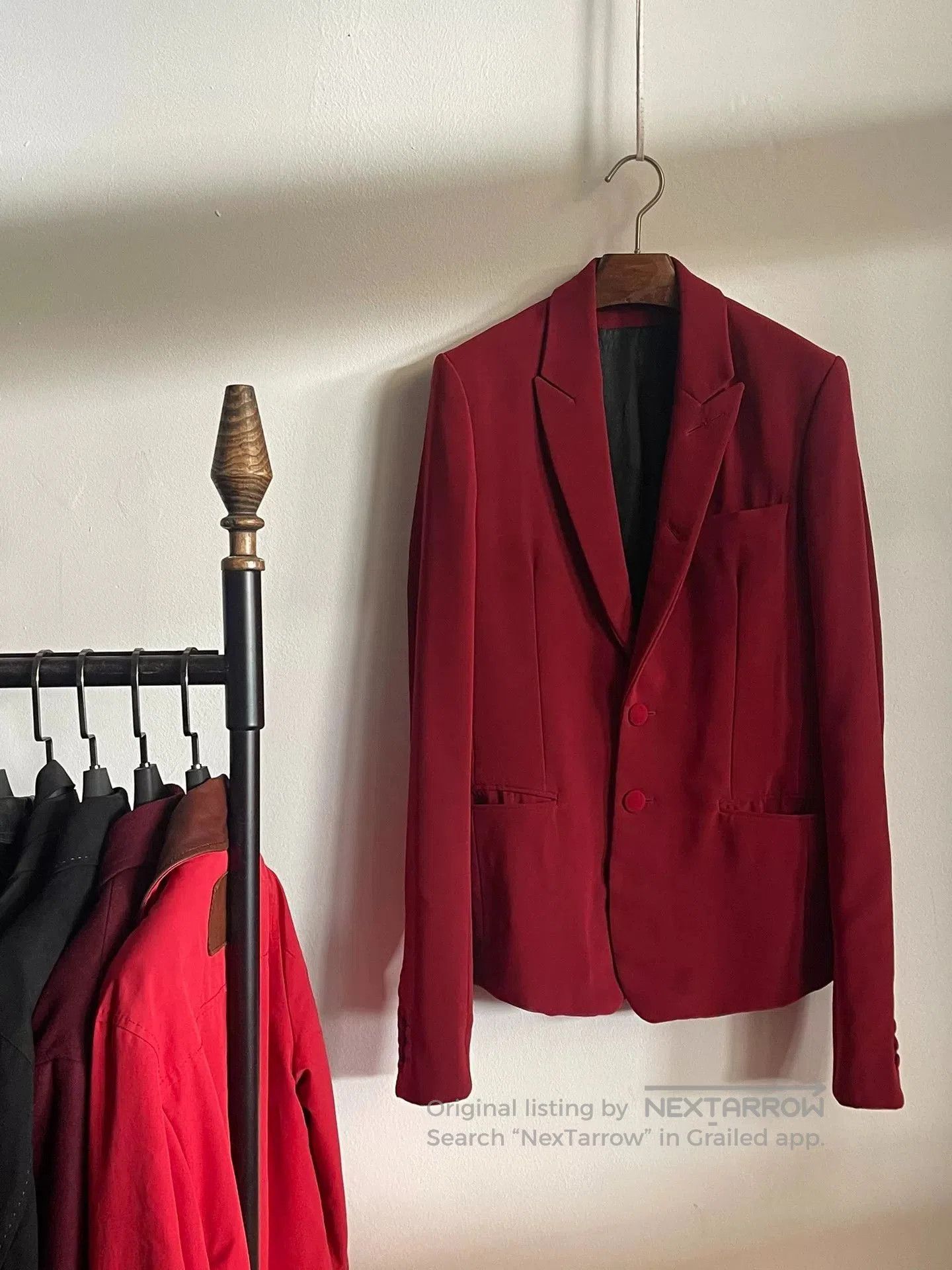 Ann Demeulemeester ann demeulemeester red suit jacket. Size US XXS / EU 40 - 2 Thumbnail