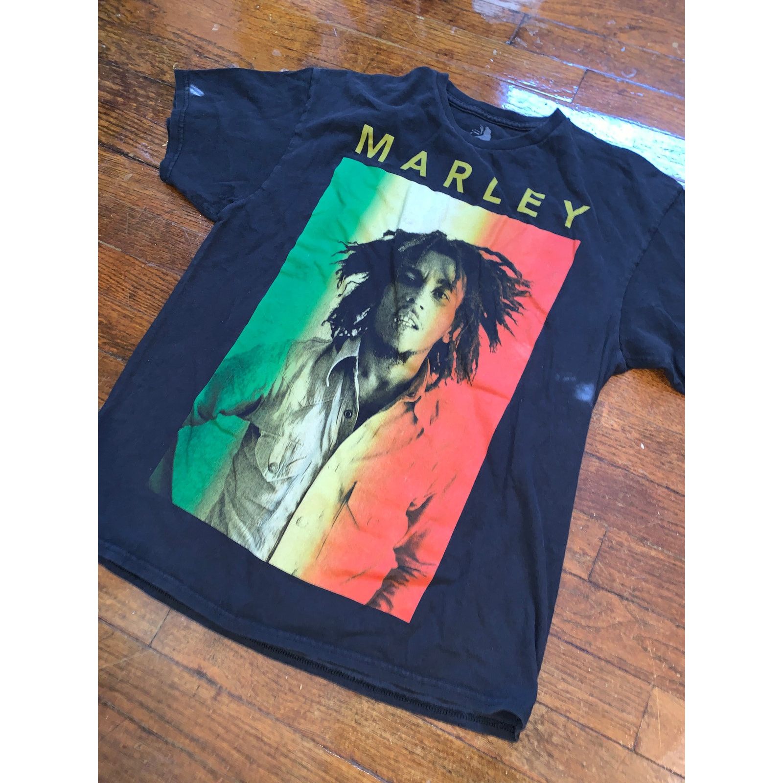 Bob Marley Bob Marley Zion Rootswear T Shirt Large Rasta Colors Reggae Size US L / EU 52-54 / 3 - 4 Thumbnail