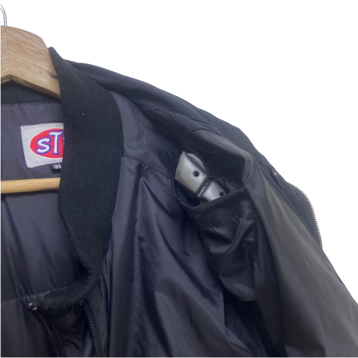 Other STP Oil Treatment US Flag Padded Biker Jacket Size US L / EU 52-54 / 3 - 20 Thumbnail
