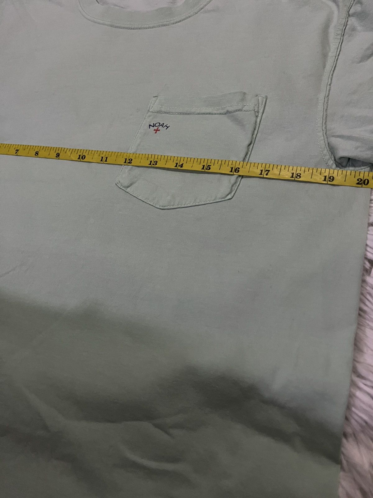 Noah Noah Pocket Tee - Mint Green Size US M / EU 48-50 / 2 - 7 Thumbnail