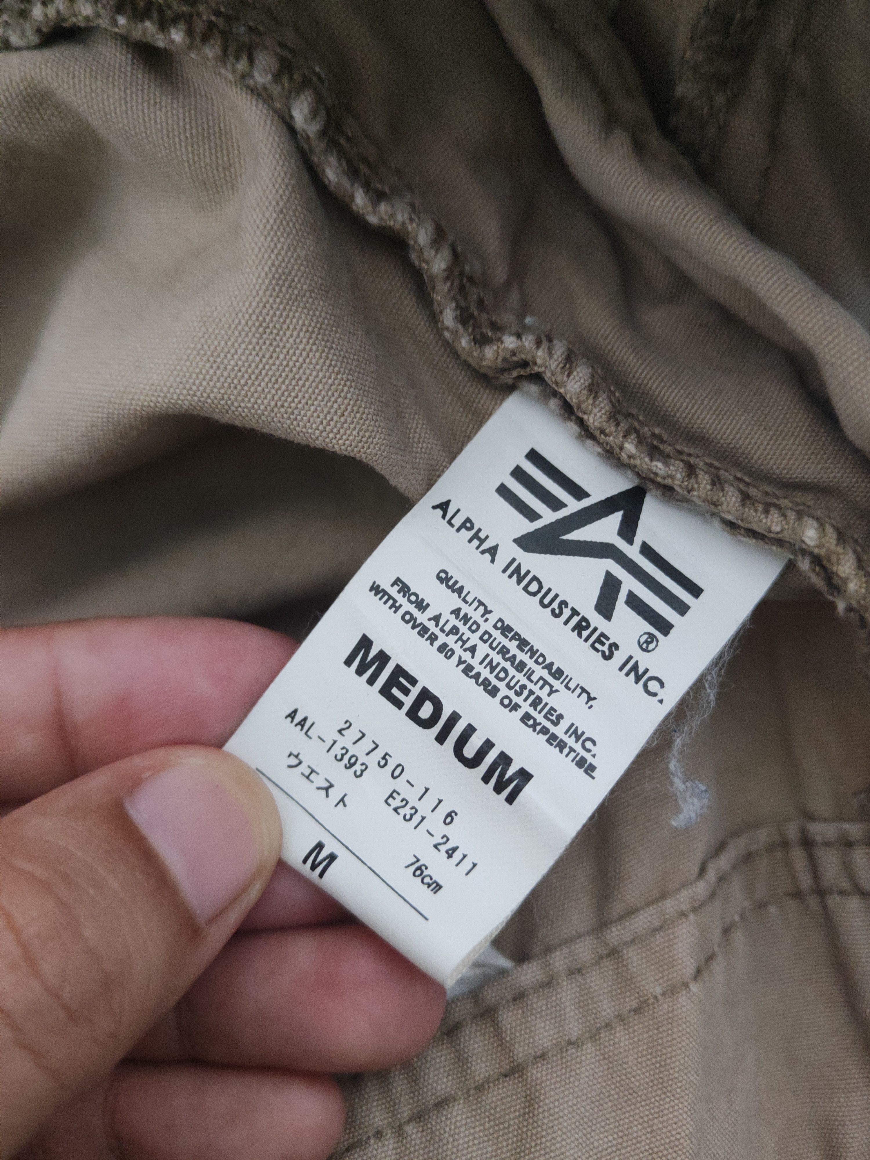 Alpha Industries DL Alpha Industries Beige Multipocket Cargo Pants #46-039 Size US 30 / EU 46 - 15 Thumbnail