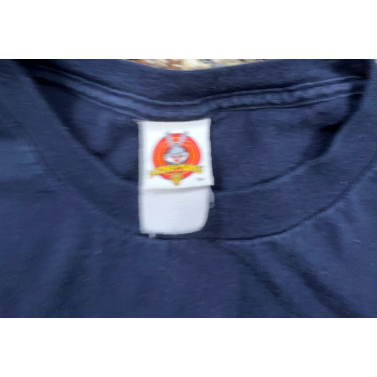 Vintage VINTAGE Looney Tunes Shirt Men XL Blue Tweety Bird Sylvester Tee 90s Y2K 2000s Ta- Shirt Tee Logo Print Cartoon USA Melange Size US XL / EU 56 / 4 - 5 Thumbnail
