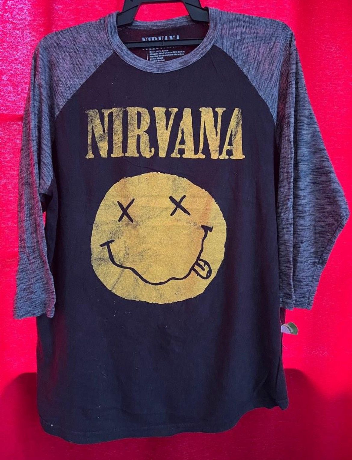 Band Tees × Nirvana Band Nirvana Size US L / EU 52-54 / 3 - 1 Thumbnail