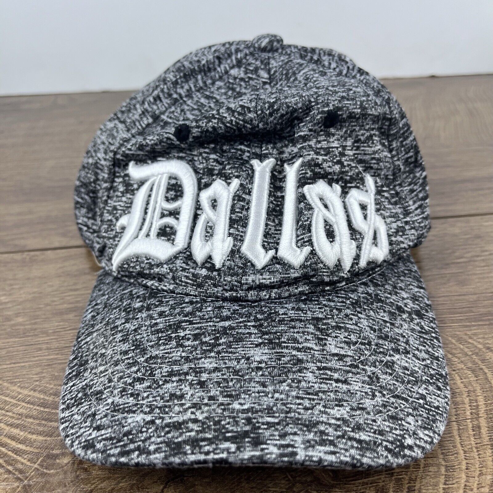 Other Dallas Gray Hat Dallas Cap Hat Gray Adjustable Hat Gray Adul Size ONE SIZE - 4 Thumbnail