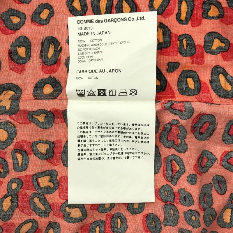 Comme des Garcons Black Shirt Overall Pattern Long Sleeve Size US L / EU 52-54 / 3 - 7 Thumbnail