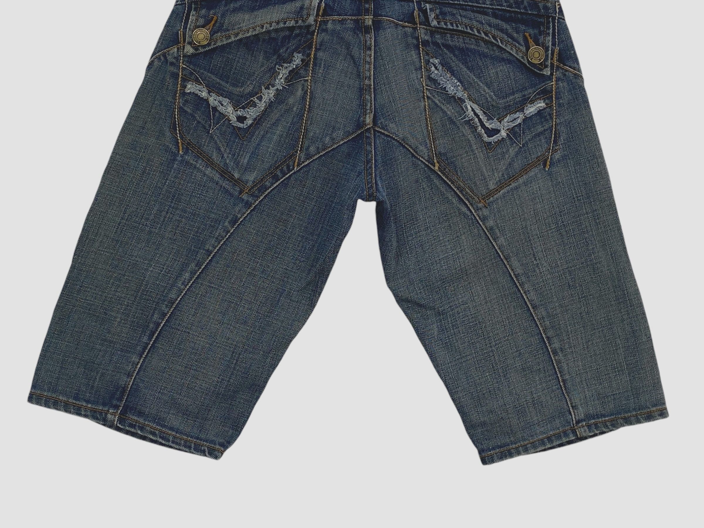 Japanese Brand Ikea Baker Pocket Short Jeans Size US 29 - 6 Thumbnail