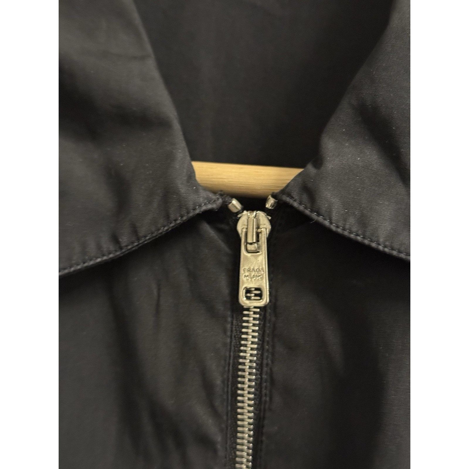 Prada PRADA Re-Nylon Black Short Sleeve Shirt Triangle Logo 42 Size US L / EU 52-54 / 3 - 5 Thumbnail