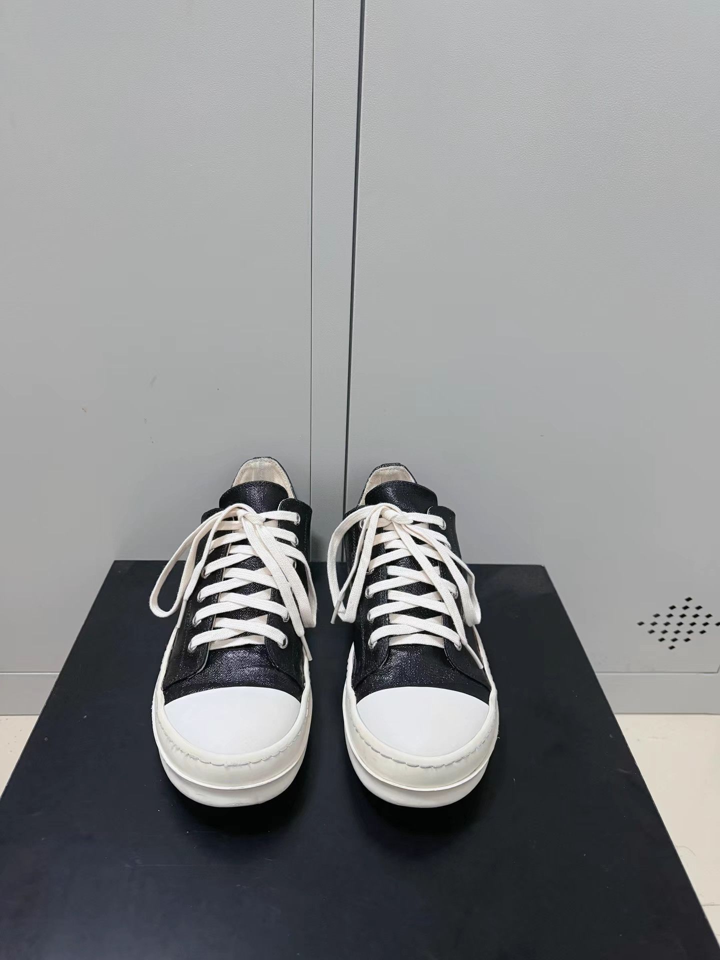 Rick Owens Rick Owens waxed canvas Converse high-top Size US 6 / EU 39 - 3 Thumbnail