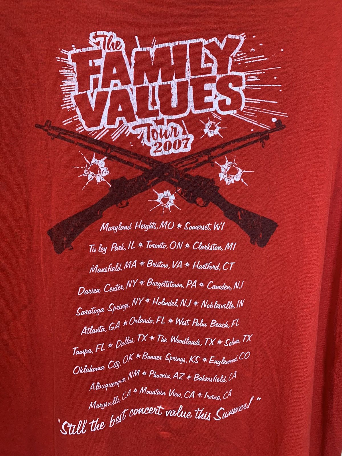 Band Tees × Vintage *RARE* Korn Family Values Tour Y2K 2007 Tour Band T-Shirt XL Size US XL / EU 56 / 4 - 4 Thumbnail
