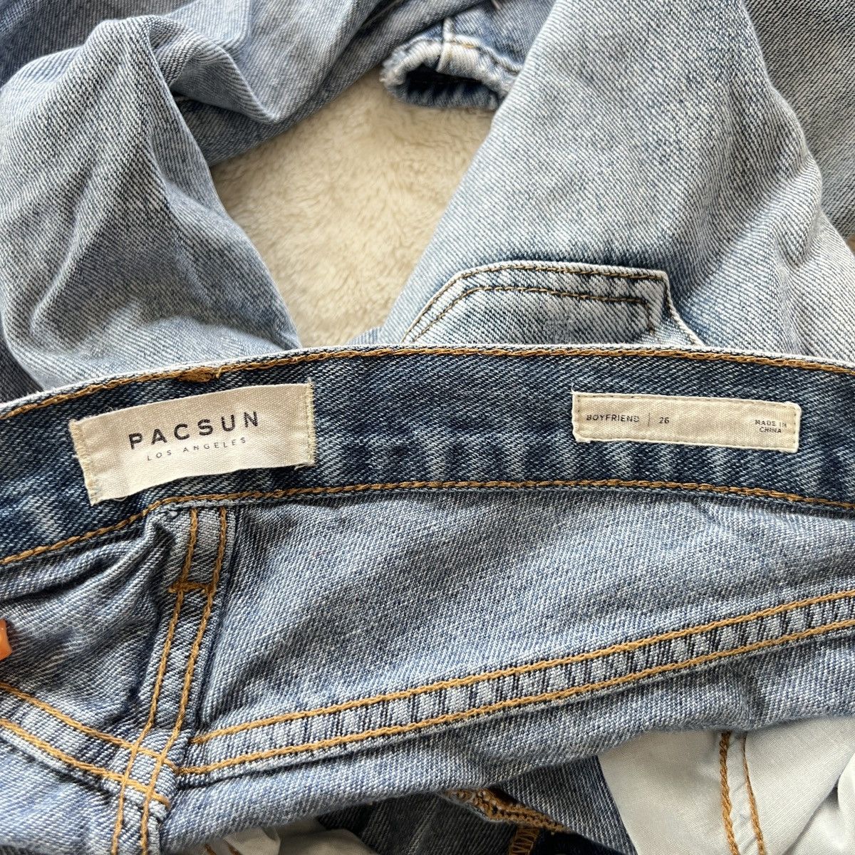 Pacsun Pacsun ripped boyfriend jeans Size 26" / US 2 / IT 38 - 3 Thumbnail
