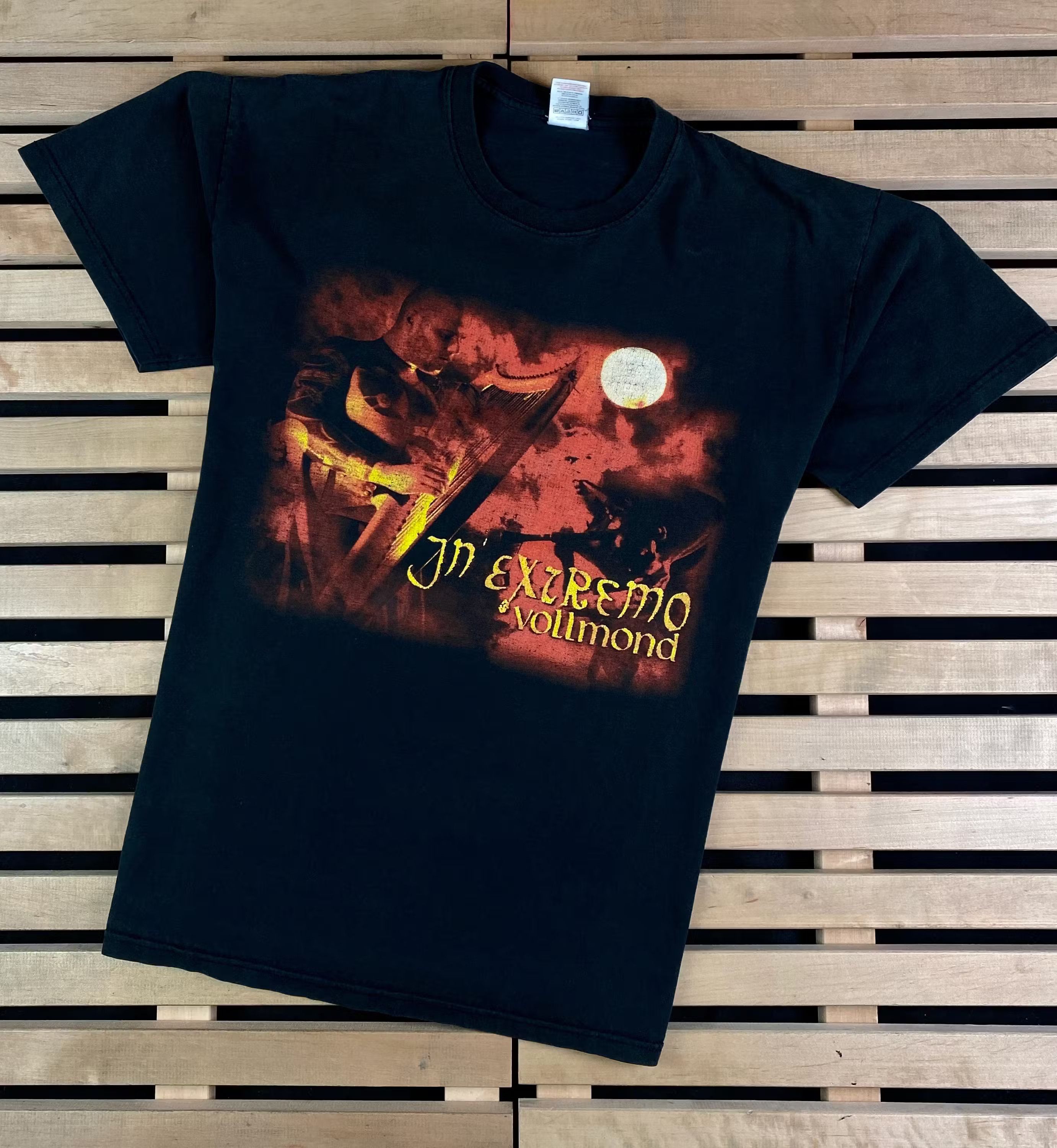 Band Tees Mens Vintage T Shirt In Extremo Vollmond Size L Size US L / EU 52-54 / 3 - 1 Thumbnail