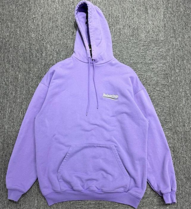 Balenciaga Balenciaga Taro Embroidered Wave Hoodie Grailed