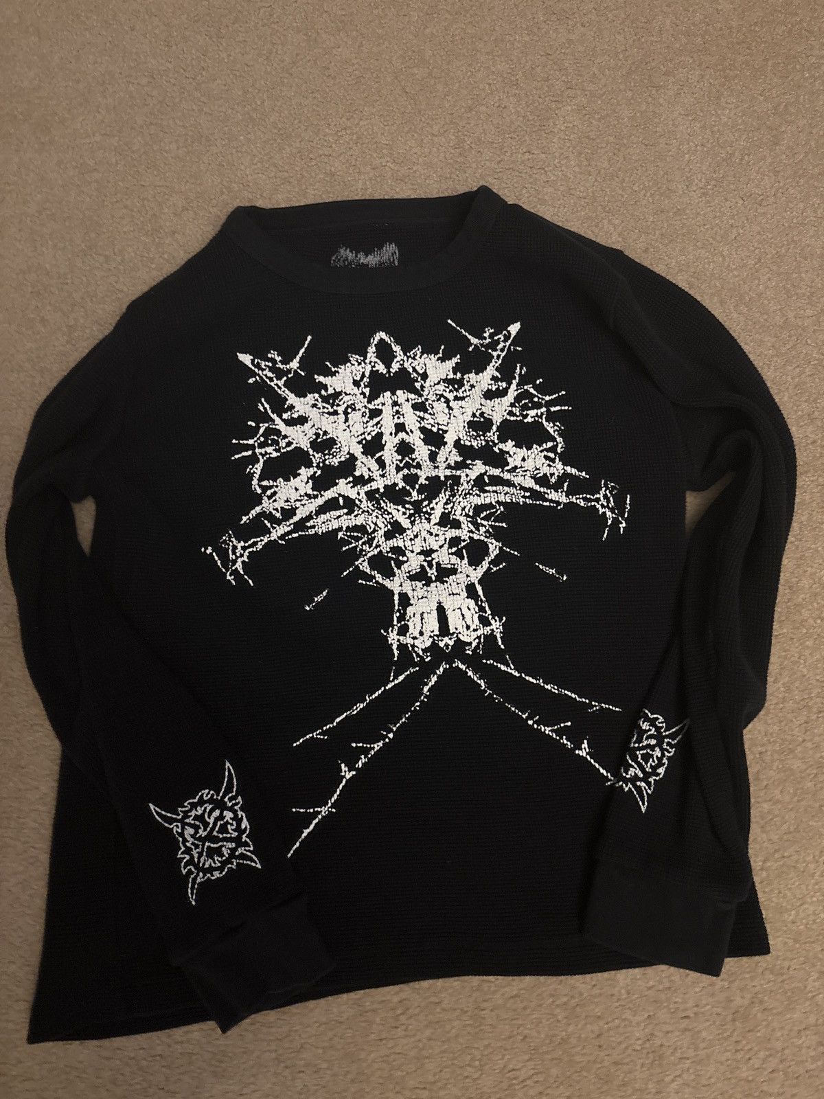 Actual Hate × Ken Carson Ken Carson Tour Knit Longsleeve Size US L / EU 52-54 / 3 - 1 Thumbnail
