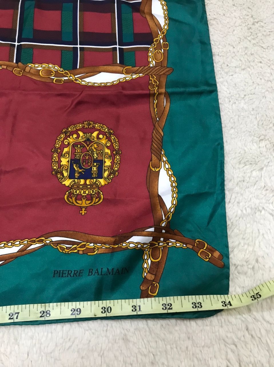 Pierre Balmain Pierre Balmain Silk Scarf Size ONE SIZE - 9 Thumbnail
