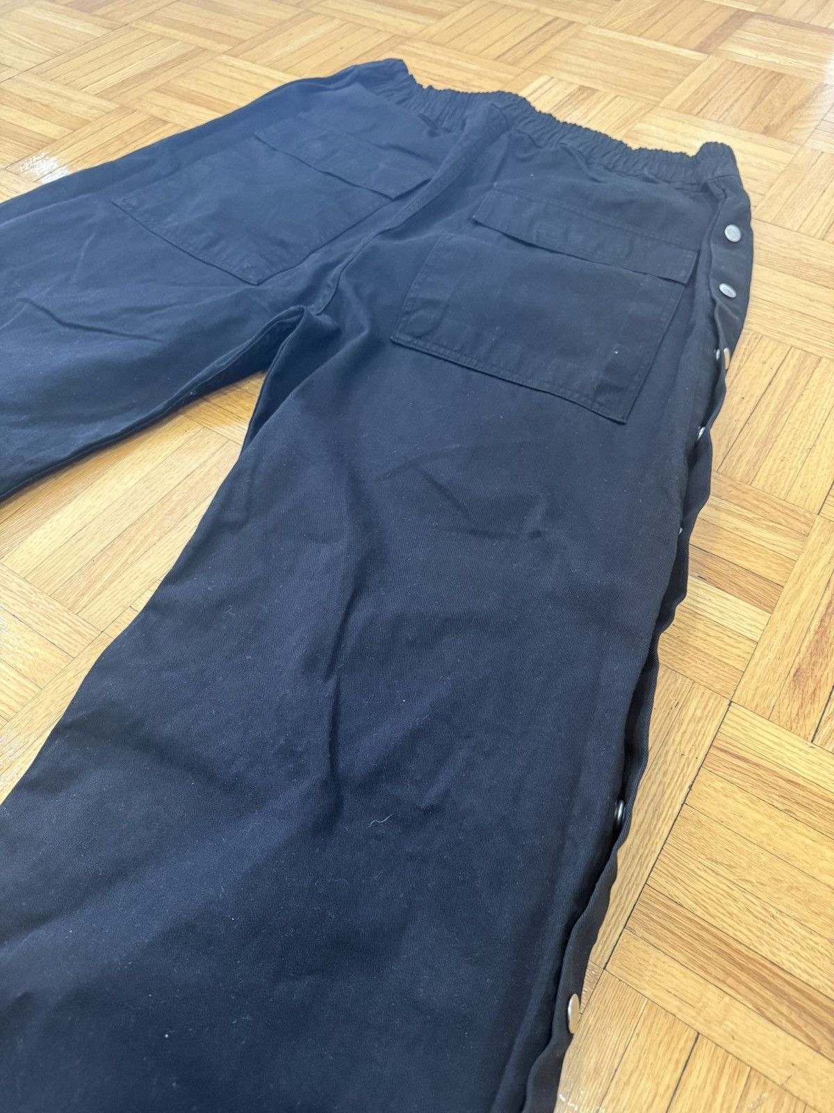 Rick Owens Rick Owens x RICK OWENS DRKSHDW Black Porterville Sweatpants Size US 36 / EU 52 - 2 Thumbnail