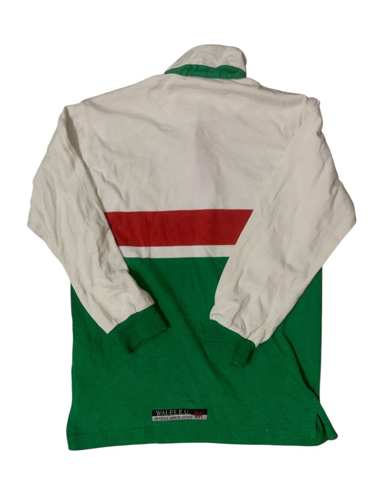 Reebok × Vintage Wales Rugby Union Official Merchandise Long Sleeve Tee Size US S / EU 44-46 / 1 - 2 Thumbnail