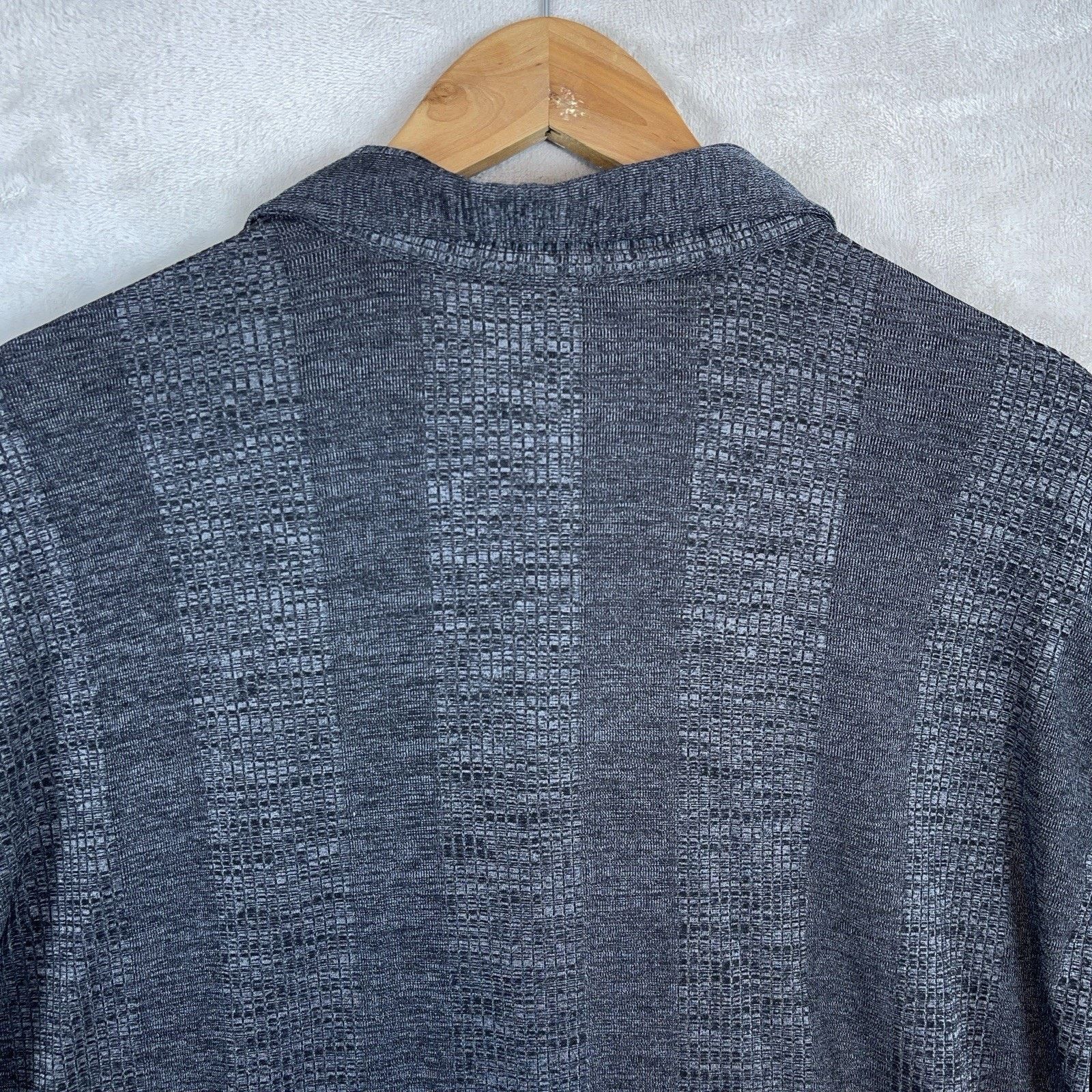 Other Positano Knit Shirt XL Textured Vertical Stripe Sopranos 90s Size US XL / EU 56 / 4 - 7 Thumbnail