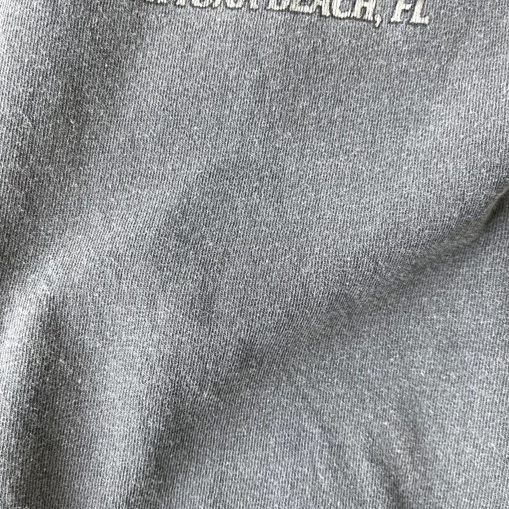 Anvil VINTAGE Bike Week 2008 Shirt Mens Large Gray Daytona Beach Skull Biker Tee 00s Size US L / EU 52-54 / 3 - 4 Thumbnail