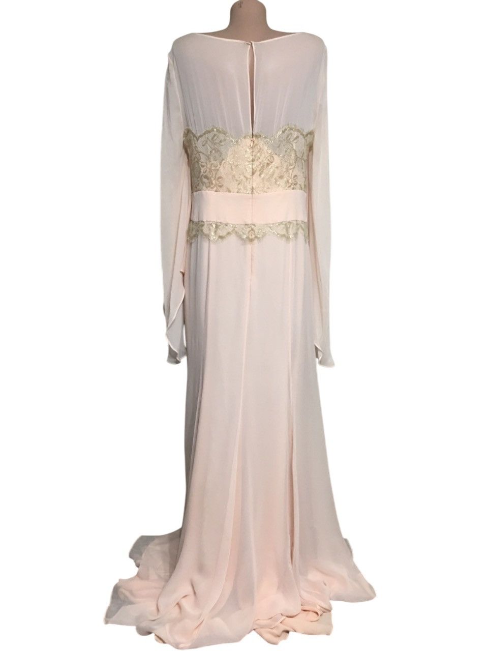 Escada ESCADA Couture Silk Evening Maxi Dress Wedding Size EU 42 Size M / US 6-8 / IT 42-44 - 3 Thumbnail