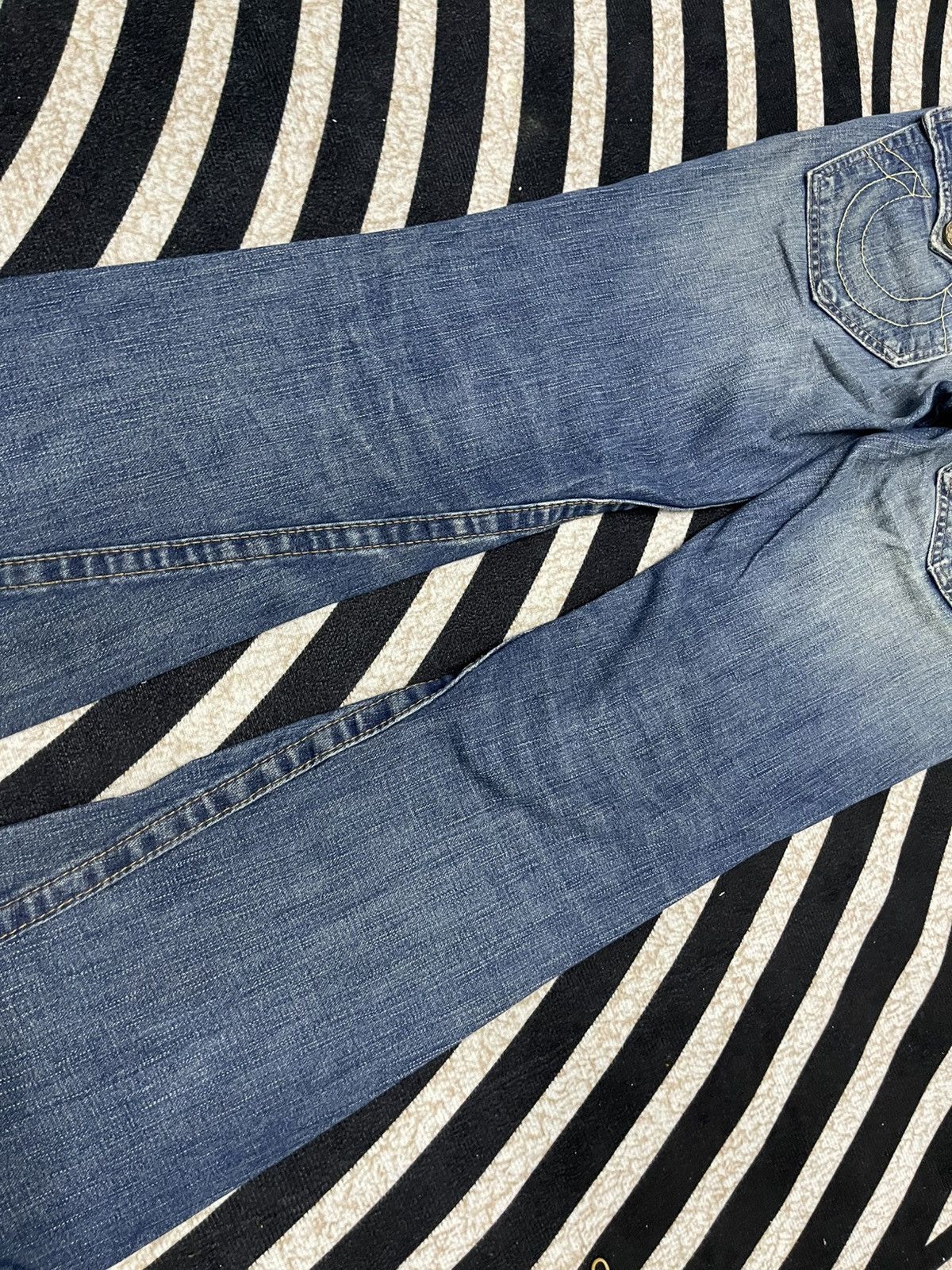 True Religion 90s TRUE RELIGION FLARE DENIM JEANS Size US 30 / EU 46 - 16 Thumbnail