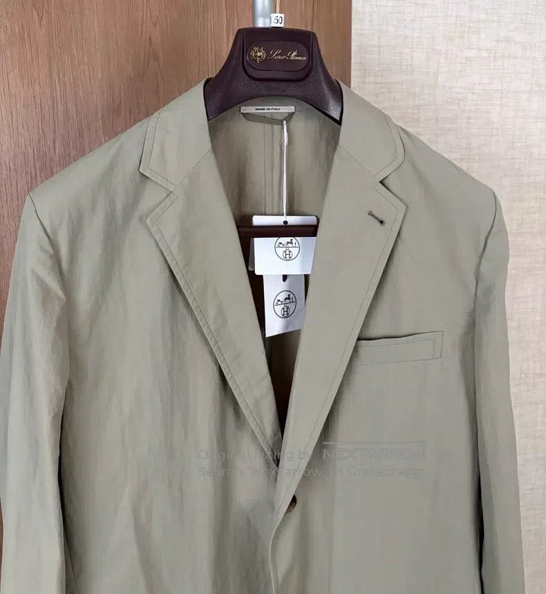 Hermes Hermes Men's Casual Jacket Size 50R - 2 Thumbnail