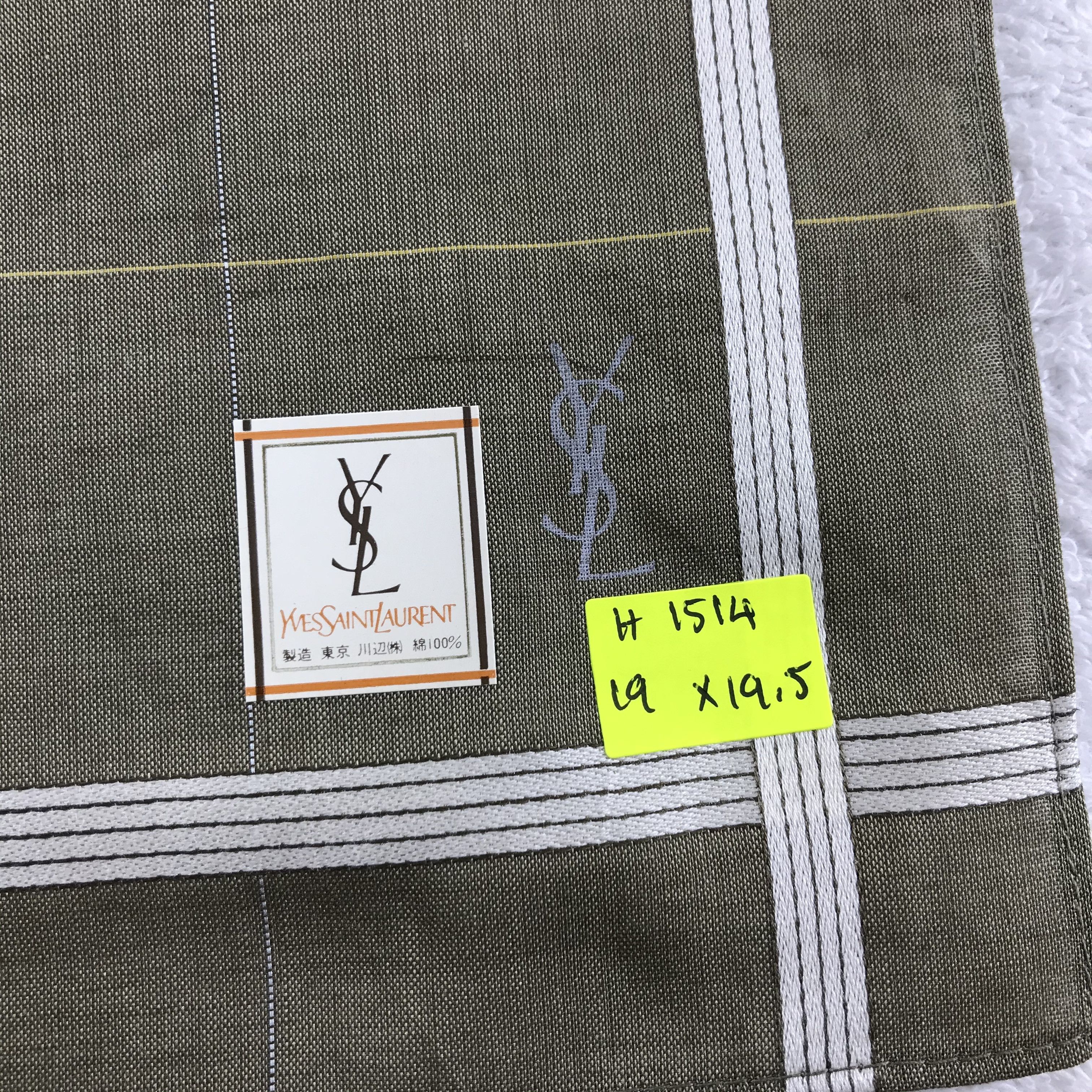 Vintage × Yves Saint Laurent Yves Saint Laurent Bandana/ Handkerchief / Neckerchief Size ONE SIZE - 5 Thumbnail
