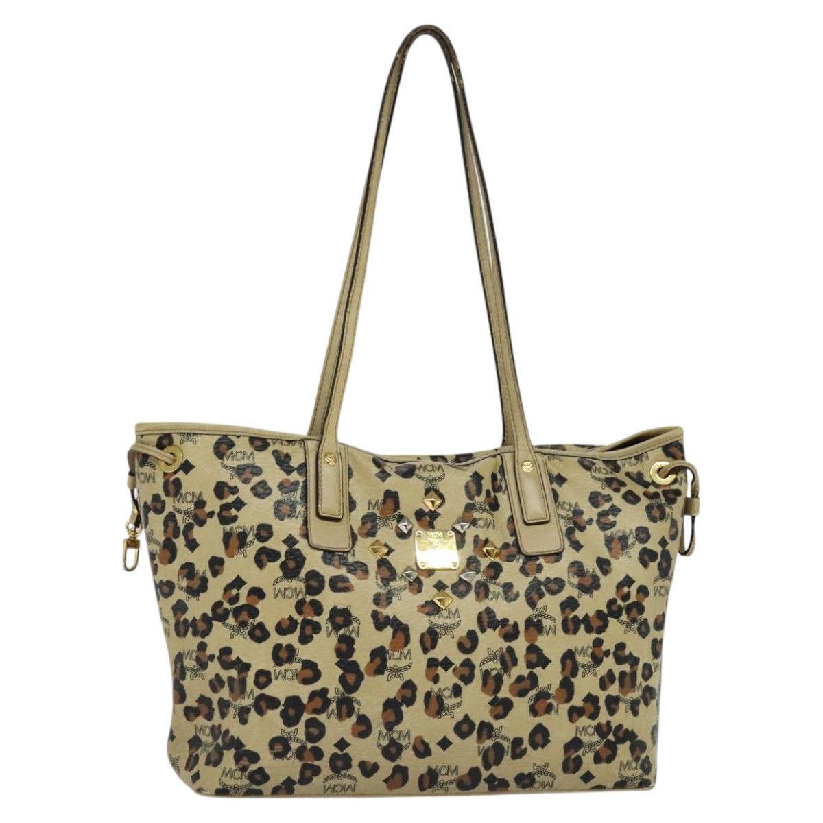 MCM MCM Vicetos Logogram Leopard LOVELESS Collaboration Bag PVC 