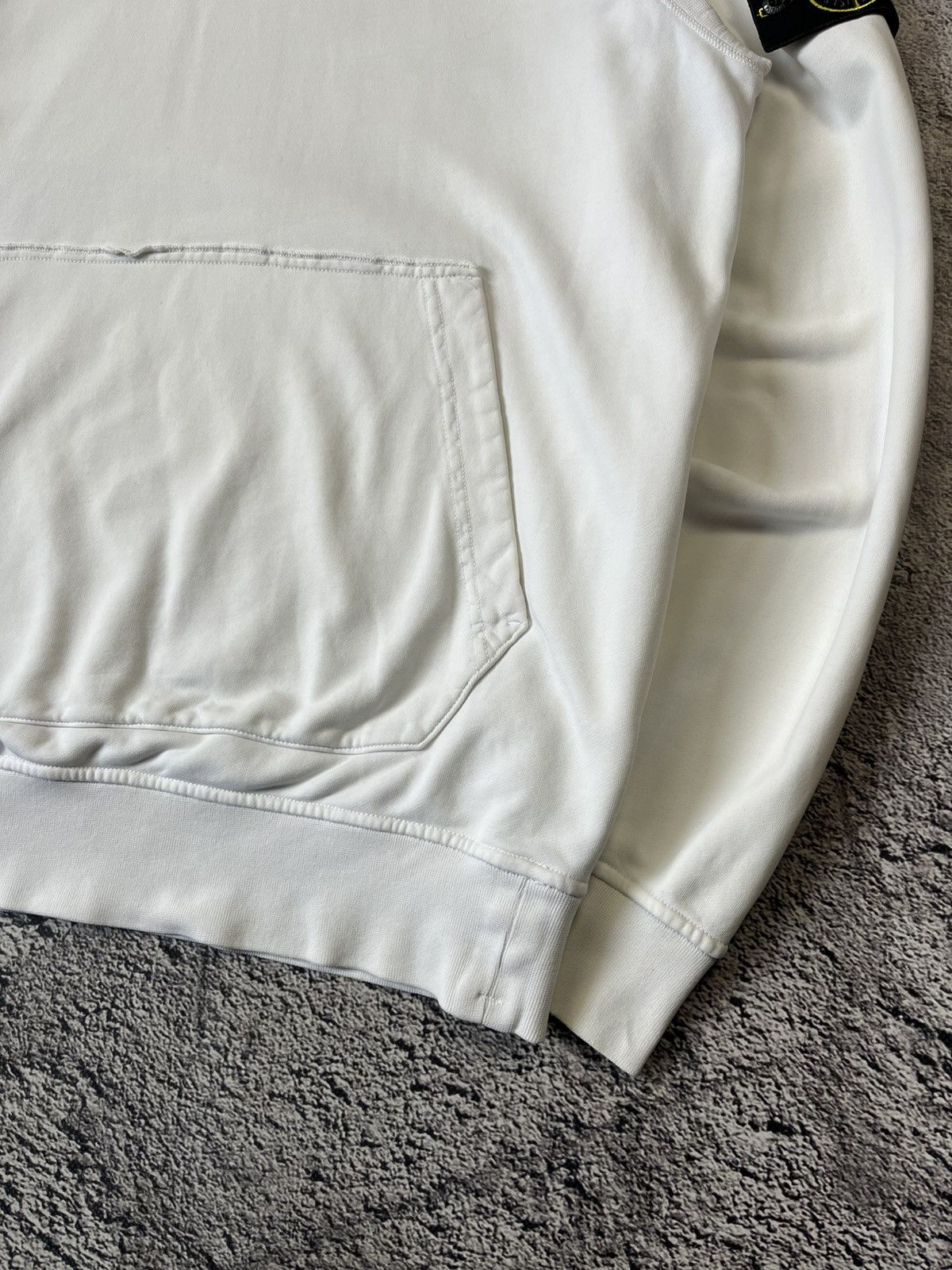 Stone Island Stone Island Hoodie Mens White Pullover Size XL Size US XL / EU 56 / 4 - 8 Thumbnail