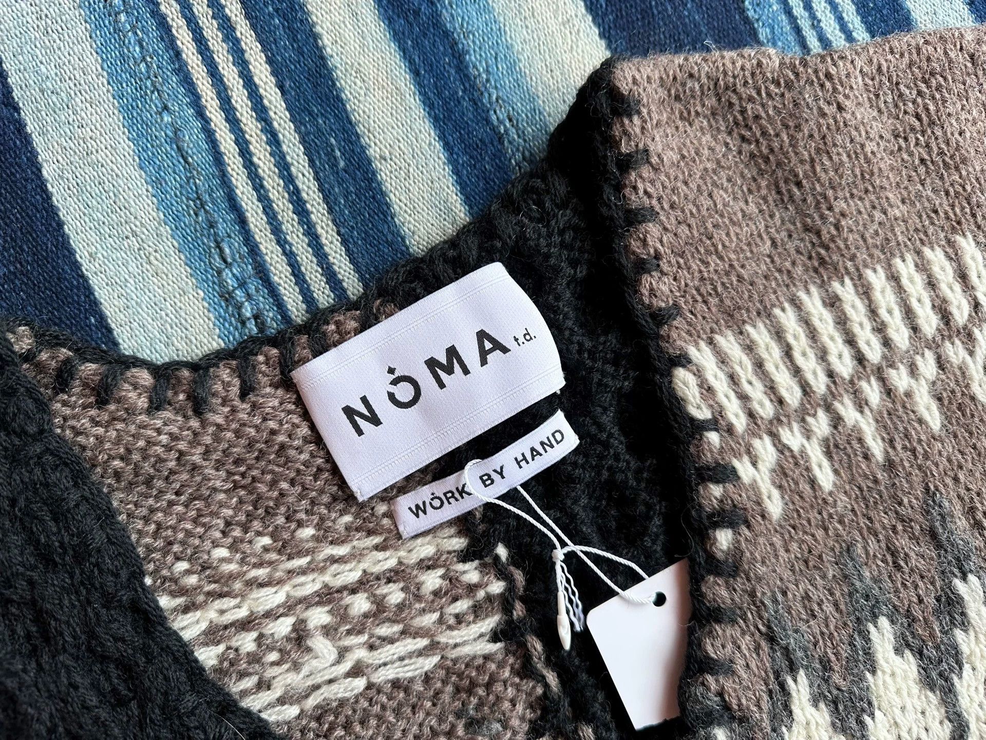 NOMA t.d NOMA t.d. Hand-knit Patchwork Vest 4 Size US XL / EU 56 / 4 - 5 Thumbnail