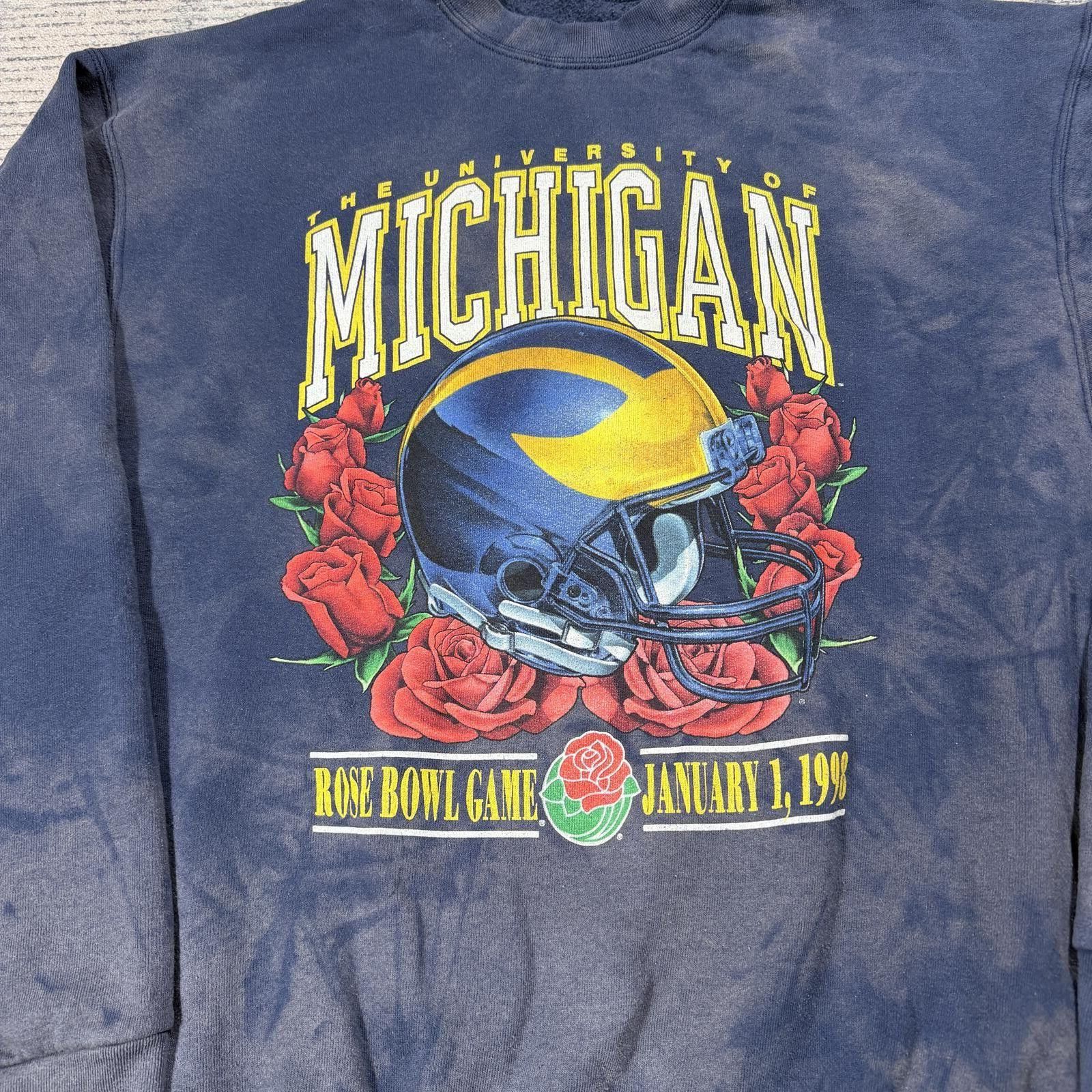 Other 1998 Michigan State Faded Pullover Crewneck Sweatshirt Size US XL / EU 56 / 4 - 3 Thumbnail