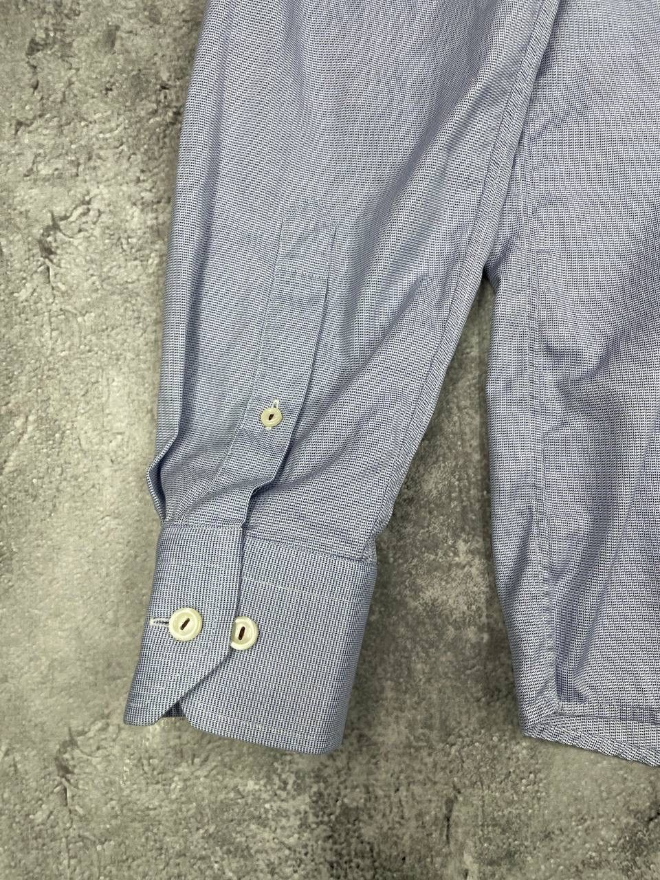 Eton Eton Men Cotton Dress Shirt Formal Classic Button Up Blue Size US M / EU 48-50 / 2 - 7 Thumbnail