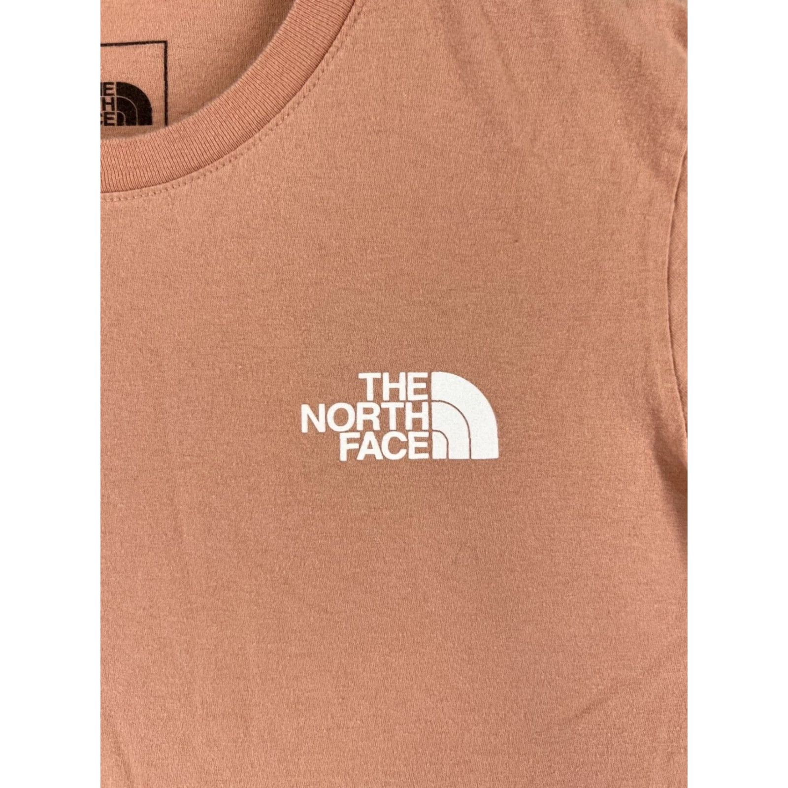 The North Face The North Face Women's Shirt Medium Orange Short Sleeve Crew Neck Cotton Hike Camp Size M / US 6-8 / IT 42-44 - 6 Thumbnail