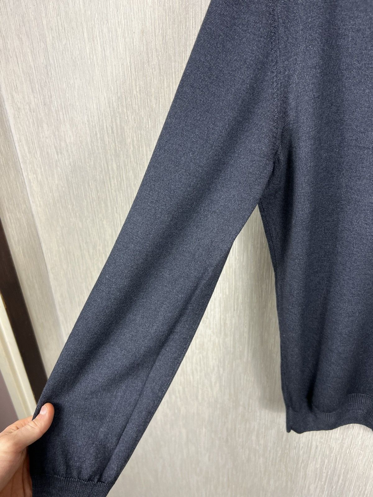 Gran Sasso Gran Sasso vintage style washed grey wool cardigan sweater Size US L / EU 52-54 / 3 - 10 Thumbnail