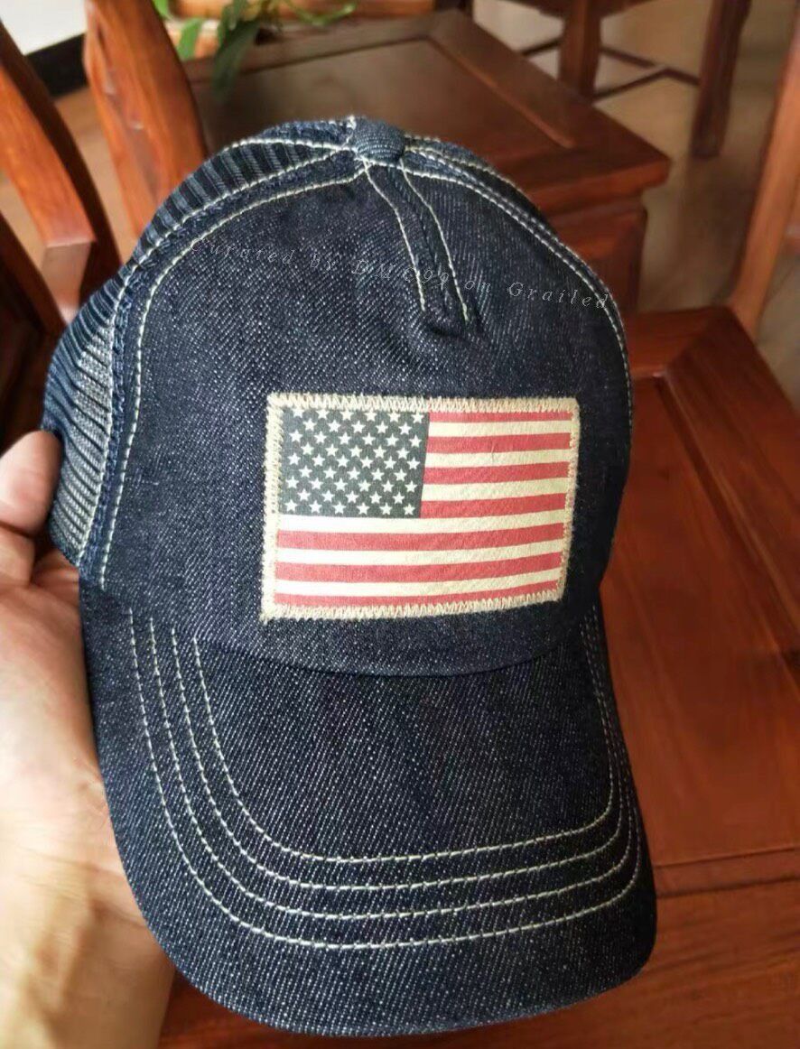 RRL Ralph Lauren RRL Vintage Embroidered Trucker Hat Size ONE SIZE - 1 Thumbnail