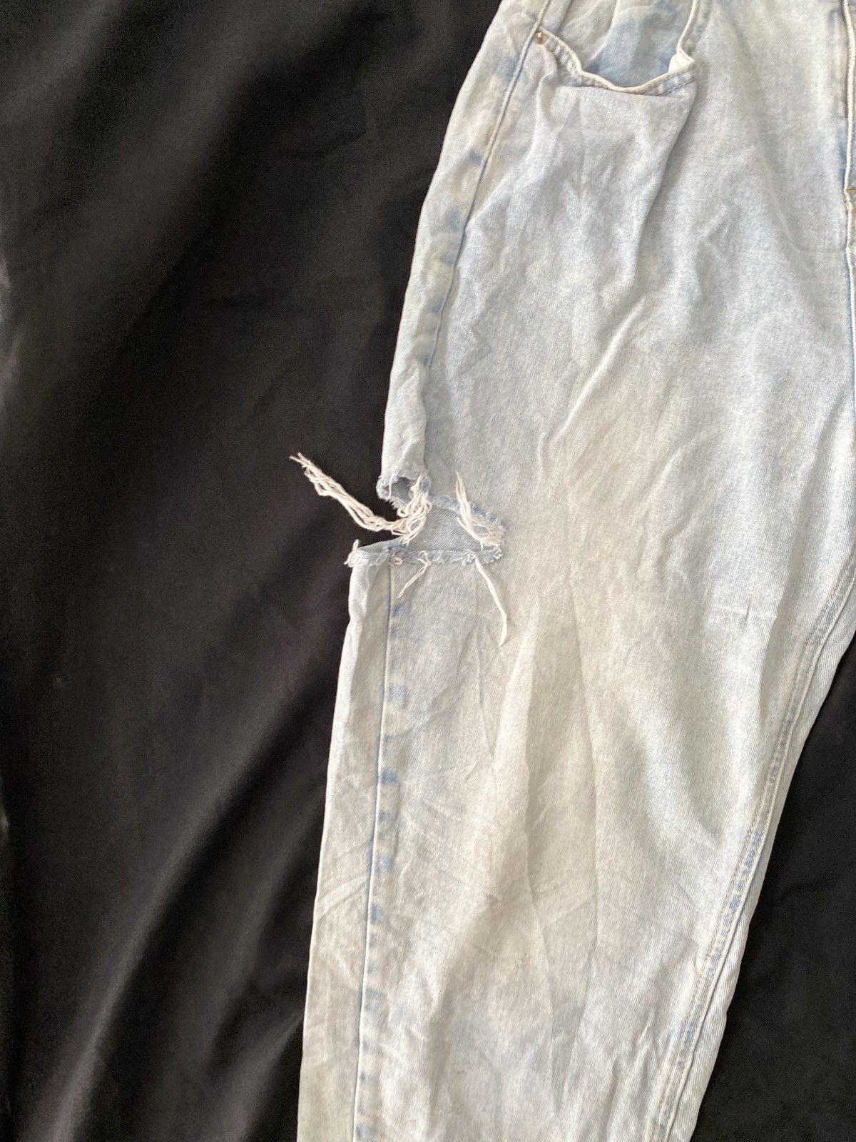 MM6 MM6 Maison Margiela Distressed Jeans Size 26" / US 2 / IT 38 - 4 Thumbnail