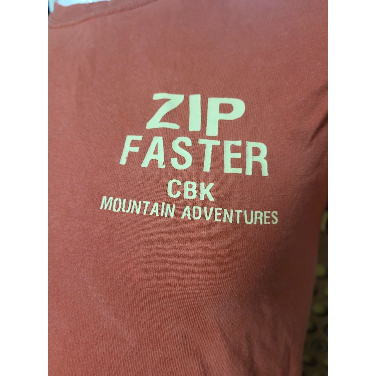Gildan VINTAGE Zip Faster I Hear Banjo Music T Shirt Small Gildan Men Orange Short Sleeve Crew Neck 100% Cotton Graphic Tee Size US S / EU 44-46 / 1 - 3 Thumbnail