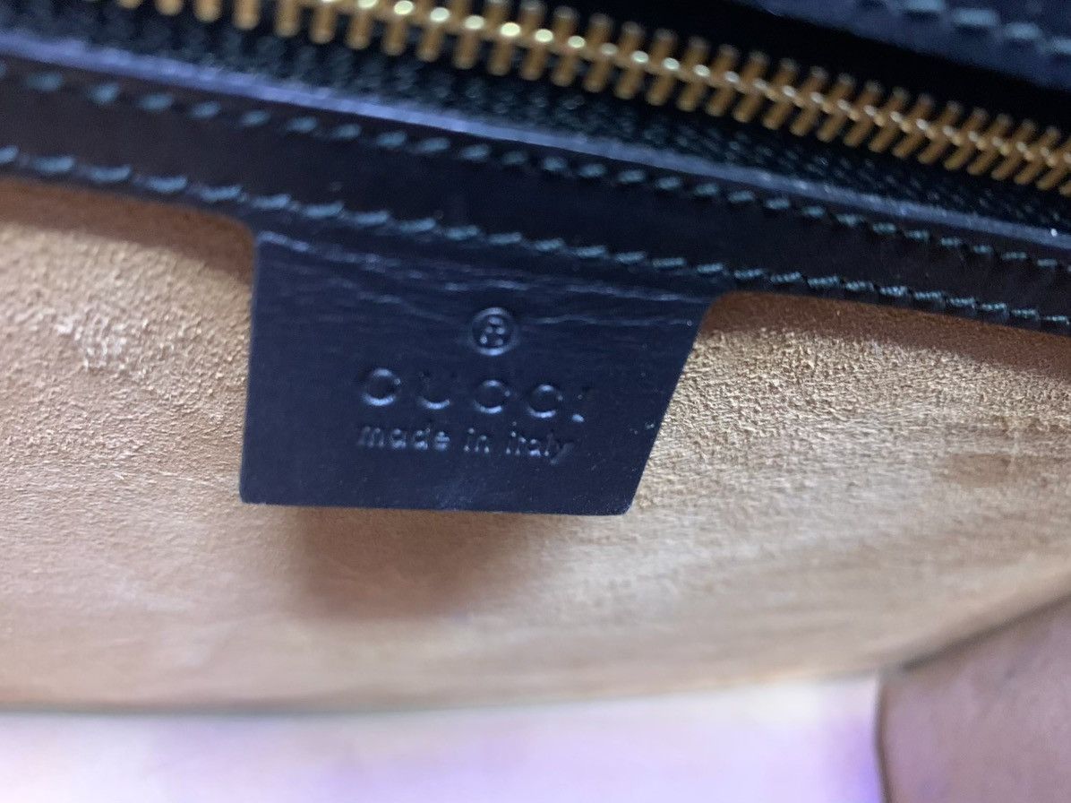Gucci Gucci Large Top Handle Leather Tote Bag Size ONE SIZE - 7 Thumbnail