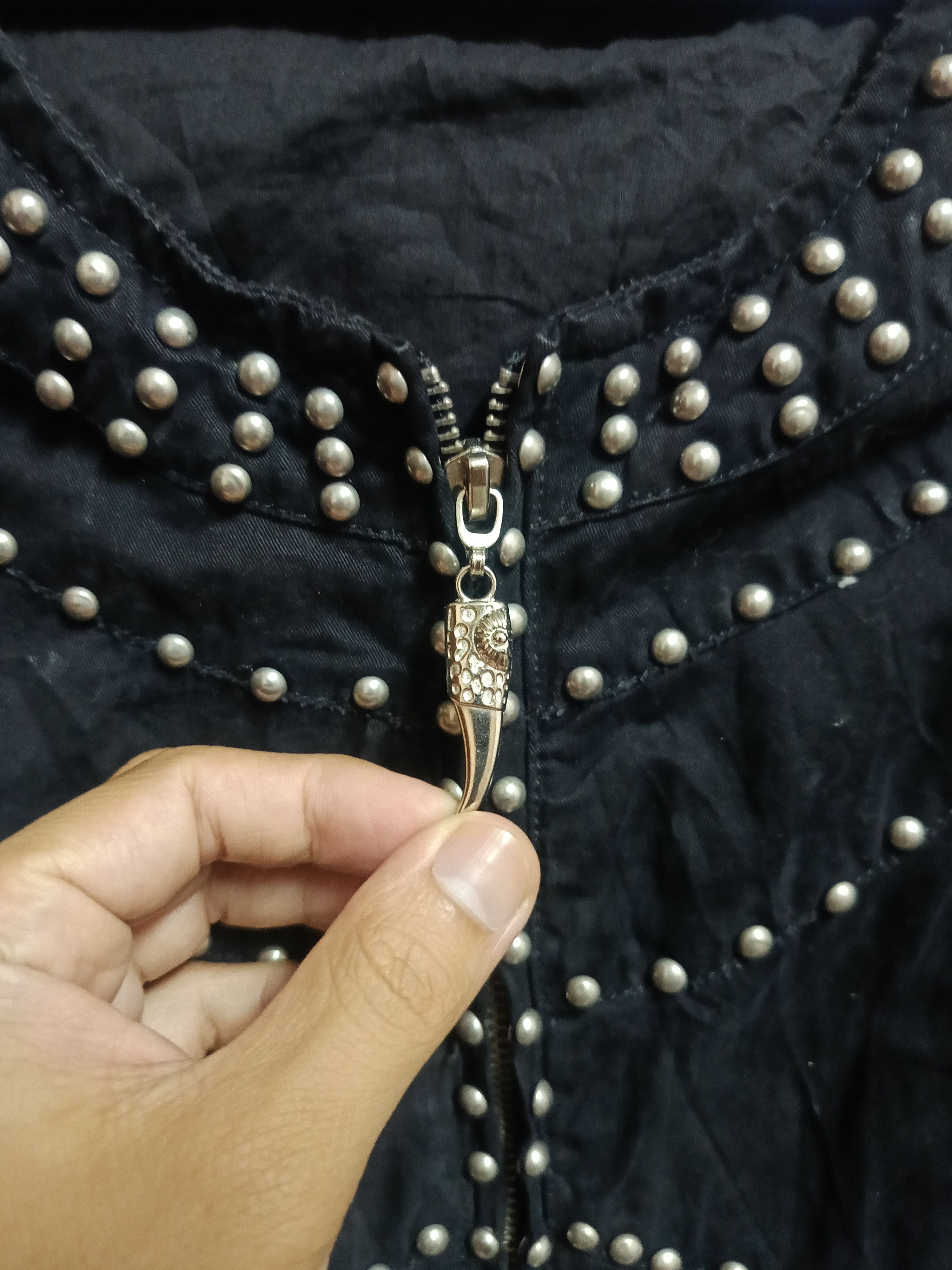 Japanese Brand × KMRii × Le Grande Bleu (L.G.B.) Punk Studded Monoreno Jacket Size US S / EU 44-46 / 1 - 4 Thumbnail