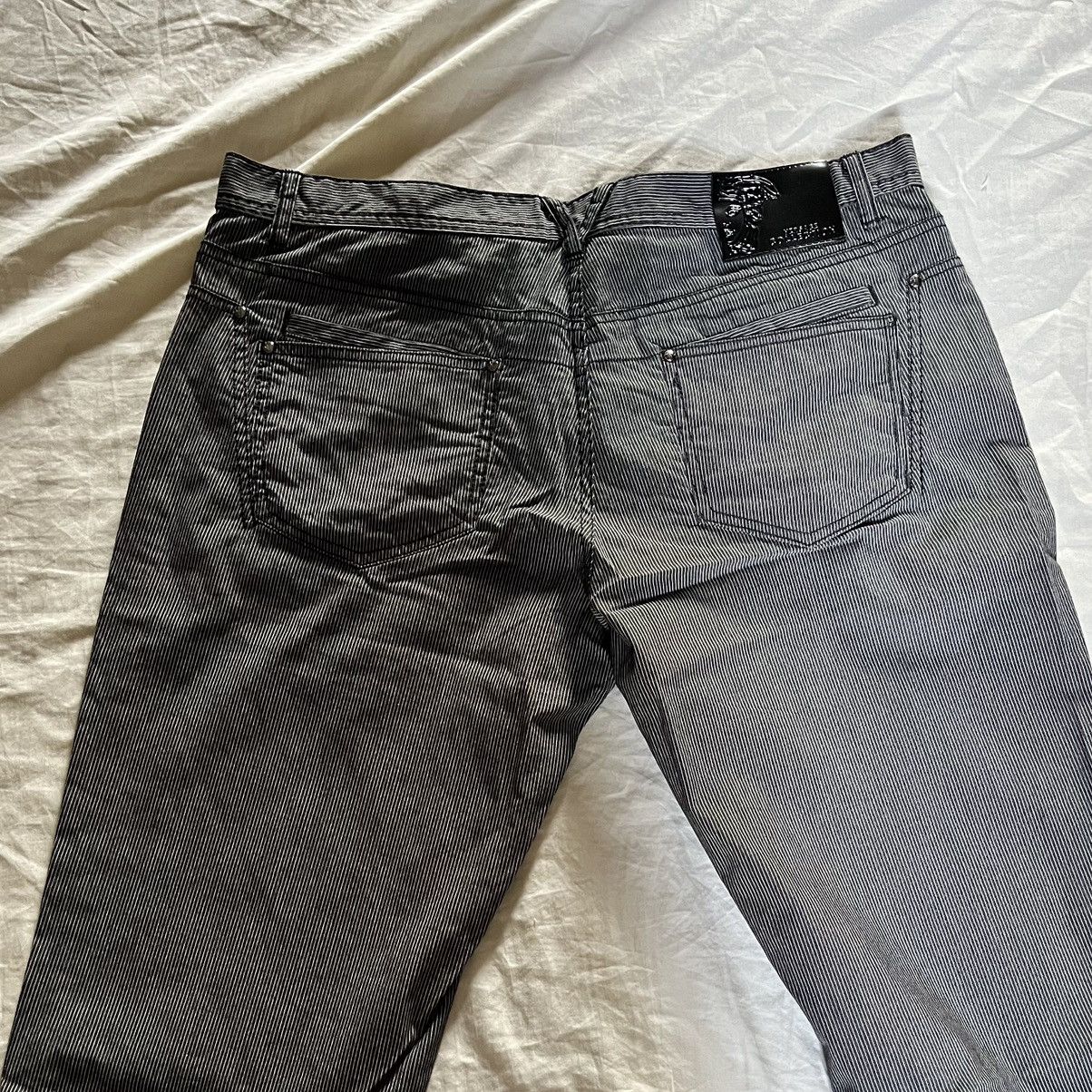 Versace Versace Black Casual Stripped Pants Size US 36 / EU 52 - 3 Thumbnail