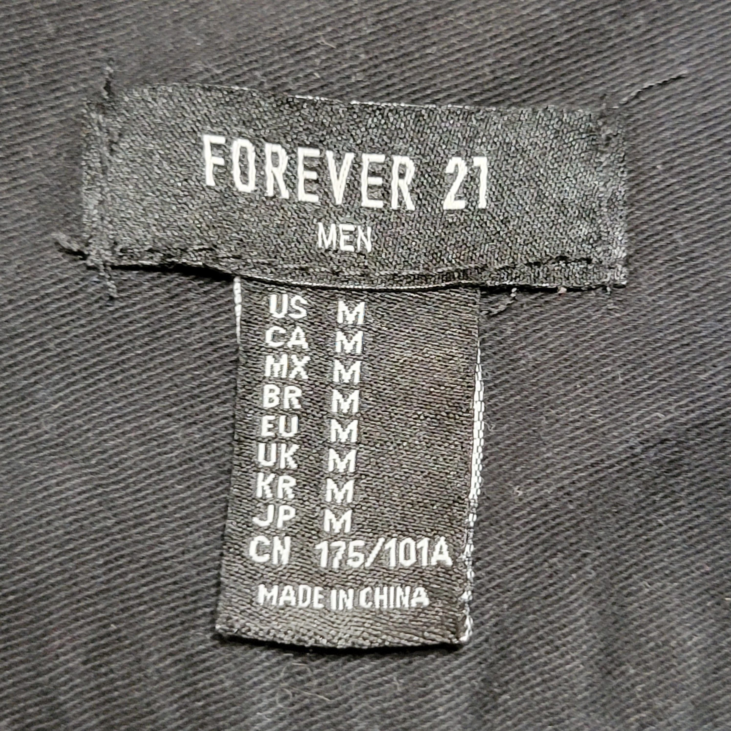 Forever 21 Forever 21 Men LS Shirt w/ Gold American Flag-Medium Size US M / EU 48-50 / 2 - 5 Thumbnail