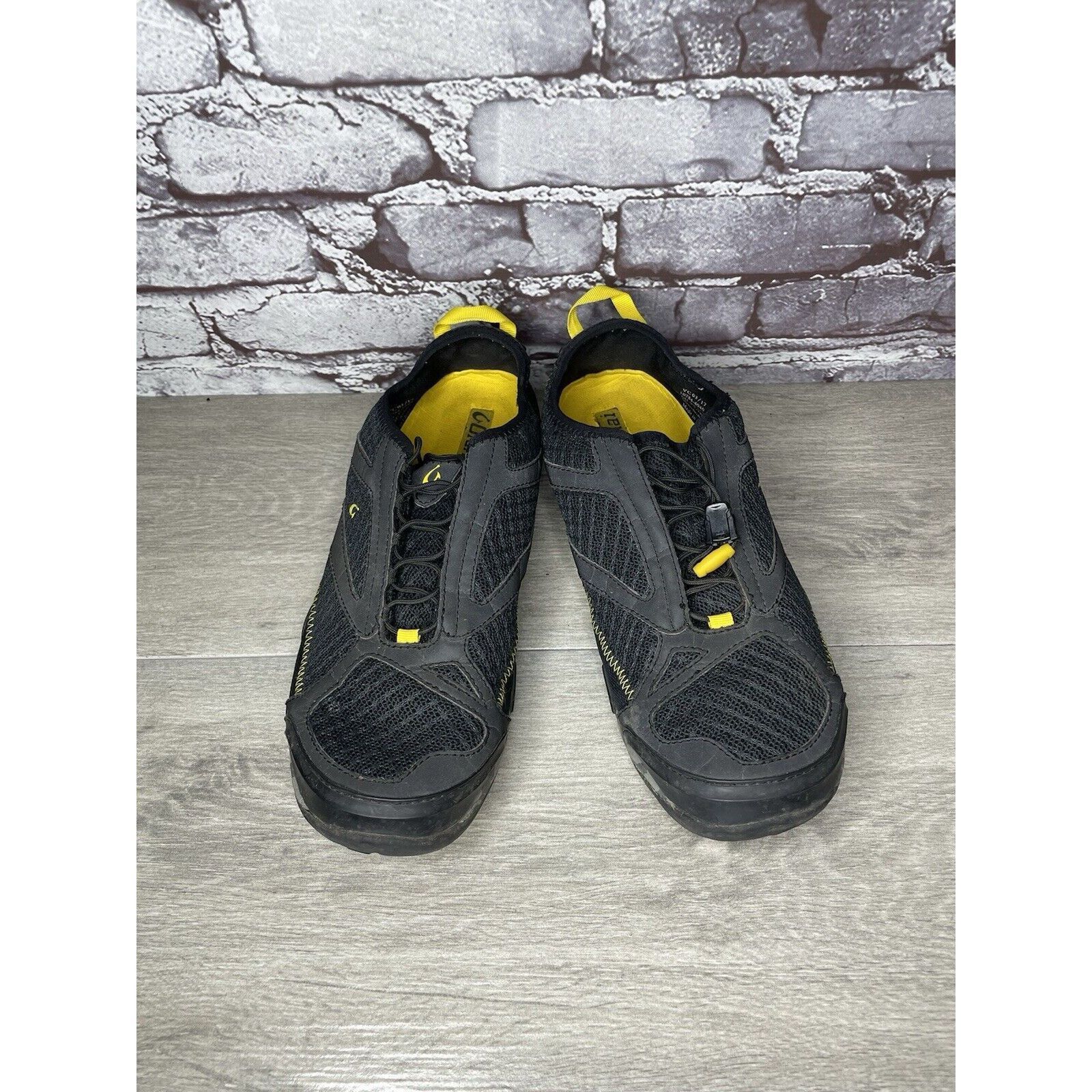 Olukai Olukai Shoes Eleu Trainer Black Camo Yellow Comfort Walking Size US 11 / EU 44 - 16 Thumbnail