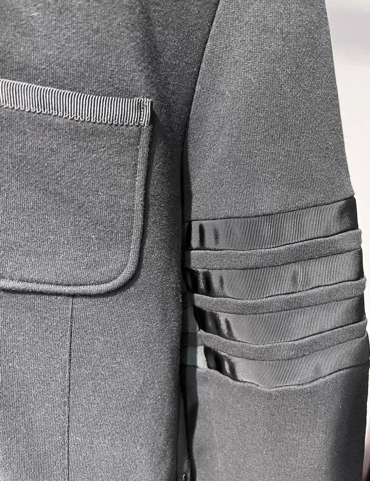 Thom Browne Thom Browne Men's black casual suit Size 48L - 4 Thumbnail
