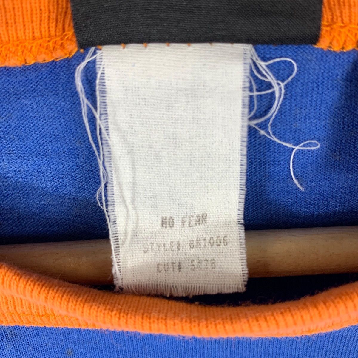 No Fear × Vintage Vintage NO FEAR centre logo ringer tee Size US L / EU 52-54 / 3 - 11 Thumbnail