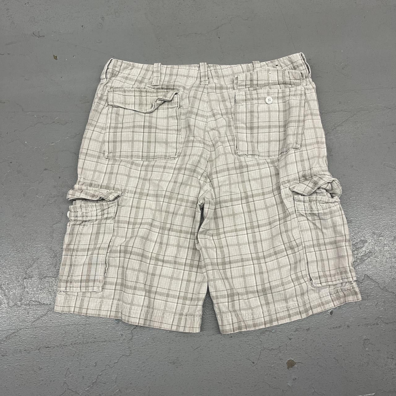 Urban Pipeline VTG Y2K Urban Pipeline Plaid Baggy Cargo Skater Shorts Size US 38 / EU 54 - 2 Thumbnail